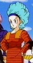 Bulma stands beside Earth's protectors after Frieza is eliminated