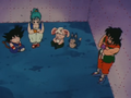 The Heroes are in Pilaf's special prison cell