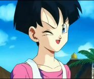 Videl guiñando