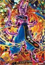 Angered Beerus card for Dragon Ball Heroes