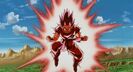 Goku using the Kaio-ken in Cooler's Revenge