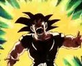 Goku electrocuted by Kishime's whip