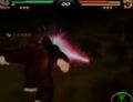 Great Ape Goku fires a Mouth Energy Wave in Budokai Tenkaichi