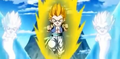 Gotenks with Kamikaze Ghosts in the Super Collaboration Special