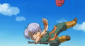 Kid trunks after geting punched