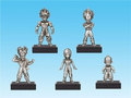 Metal Die Cast Chess Volume 3 set including Chiaotzu