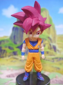 FIGURINE DE COLLECTION Dragon Ball Super WCF SON GOKU SS GOD 26 World Banpresto EUR 35,48