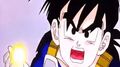 Gohan creates an energy sphere