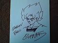 Akira Toriyama Autograph 17 by goku6384