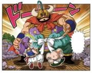 Dragon Ball SD el padre de Milk aparece