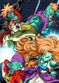 Art of the Galaxy Soldiers for Dragon Ball Heroes