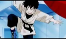 Videl training in her father's dojo
