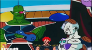 Iru next to Mecha-Frieza & red-haired Fisshi