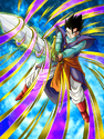 Dokkan Battle Latent Power Gohan (Teen) card (Apprentice Supreme Kai Adolescent Gohan with Z Sword SSR-UR)