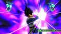 Vegeta charges the Galick Gun in Ultimate Tenkaichi