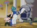 Shu steals Bulma's Dragon Balls