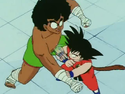 Goku defeats Pamput easily with three light punches