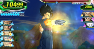 Vegito's Spirit Sword in Ultimate Mission X