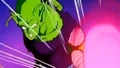 Piccolo deflects Garlic Jr.'s Death Impact