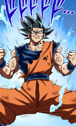 Blue Sign Goku