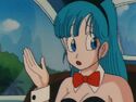 Bulma feeling the heat