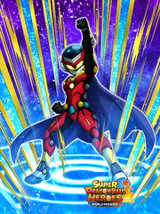 Dokkan Battle World-Saving Hero Great Saiyaman 4 card (SDBHWM Great Saiyaman 4 Beat UR)