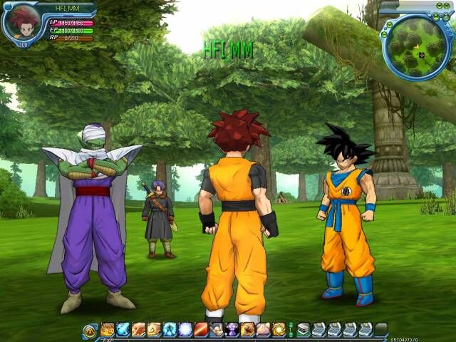 JUEGO DE DRAGON BALL ONLINE RPG CON MUNDO ABIERTO !!