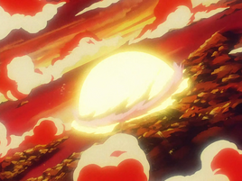 Final explosion