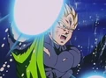Gohan uses the Twin Dragon Shot