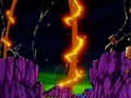 Goku and Frieza facing off