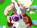 Goku Dodges Frieza's Punch