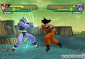 Ginyu blocking Goku's punch