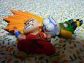 Capsule Neo Part 17 Chiaotzu versus Krillin detached diorama pieces