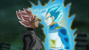 Vegeta e Black Goku