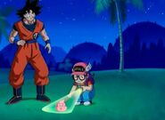 Arale en Dragon Ball Super