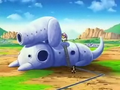 Buu's house shaped like a dog