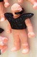 Keshi Burter snap-together tan figurine with black armor