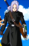 Trunks Xeno en un corto animado promocional de Super Dragon Ball Heroes Mission 2.