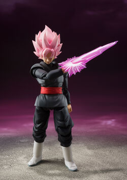 TAMASHII NATIONS - Dragon Ball Super - Goku Black Super Saiyan Rose, Bandai Spirits SHFiguarts Action Figure Large