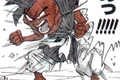 Kiai.gif (14 KB) Uub using a Kiai in the manga (Kanzenban color)