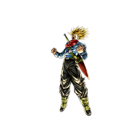 Trunks del futuro SSJ rage!! ( versión alternativa) Siguiendo el