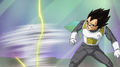 Magetta uses a similar attack against Vegeta in Dragon Ball Super