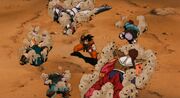 The Tree of Might - Goku defeats the Crusher Corps