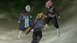 FLSSGSSYB Trunks vs SSJR