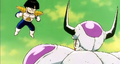 Frieza reappears in front of Gohan