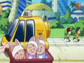 Taxi & kids in Yo! Son Goku and His Friends Return!!