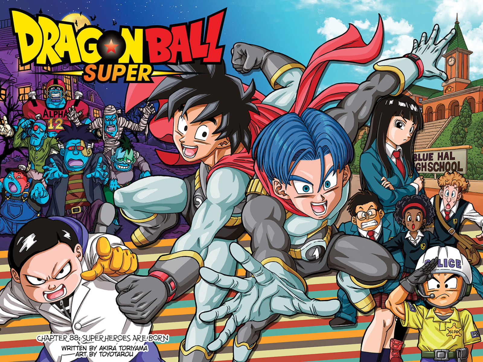 Dragon Ball Super - Capítulo 88 - O Nascimento dos Super-Heróis