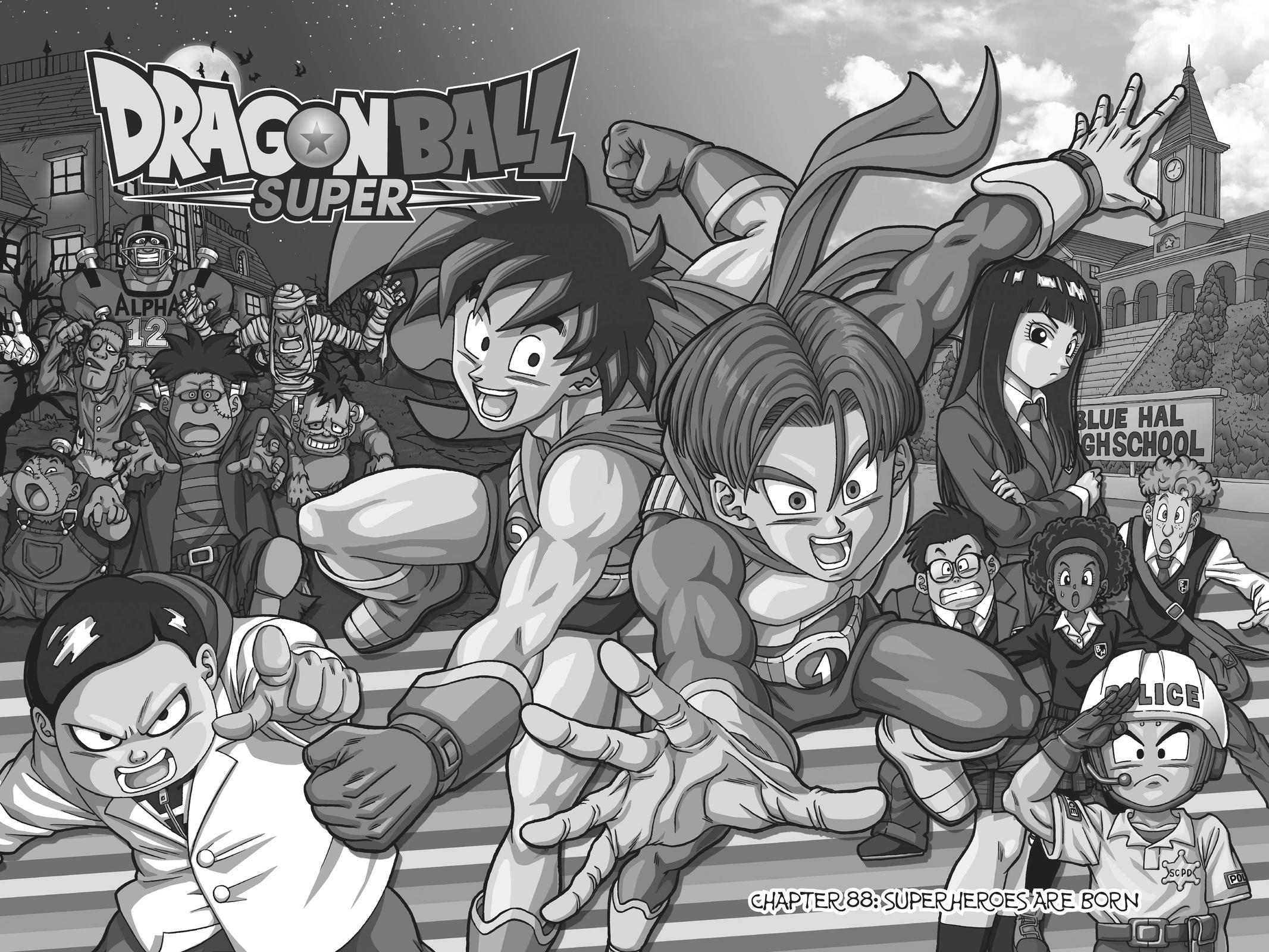 DRAGON BALL SUPER 88 SUPER HEROES ARE BORN