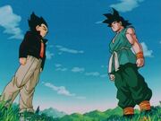 Goku and Vegeta enddbz