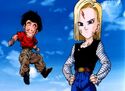 Android 18 and Krillin after defeating Bio-Broly